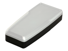Ausführung S mit T-förmiger Tastaturfläche, in silbermetallic/schwarz RAL 9005