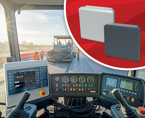 profiCASE enclosures for in-cab electronics
