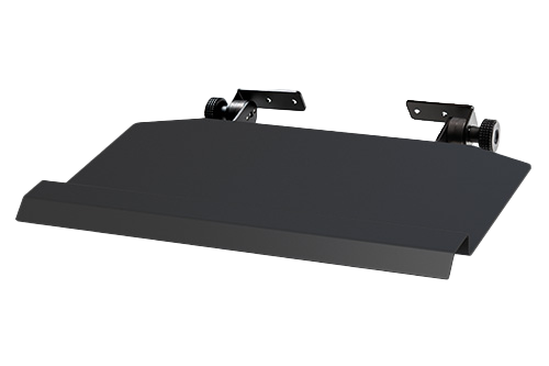Tastaturablage mit Scharnieren